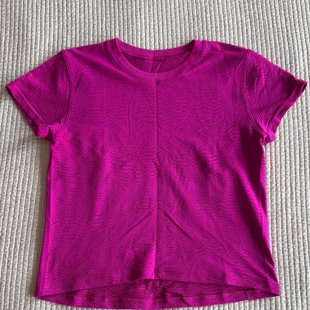 lululemon athletica Women's Short-Sleeve Crew Tee - Magenta